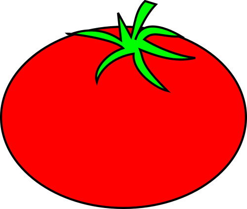 Pomidoras, Daržovių, Maistas, Šviežias, Prinokę, Raudona, Nemokama Vektorinė Grafika