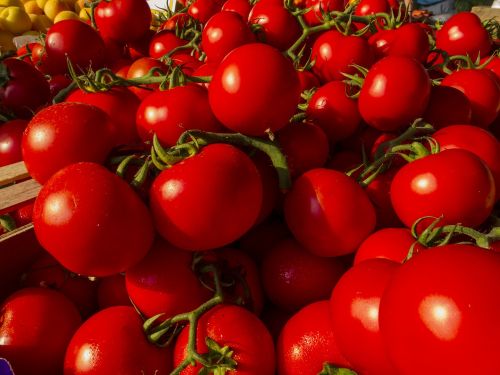 Pomidorai, Daržovės, Raudona, Maistas, Vaisiai