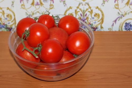 Pomidorai, Raudona, Daržovės, Maistas, Vitaminai