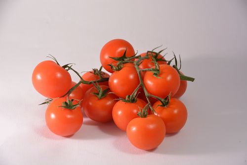 Pomidorai, Raudona, Valgymas, Maistas, Daržovių Sodas, Pomidoras Raudonas, Vitaminai, Klasterinis Pomidoras