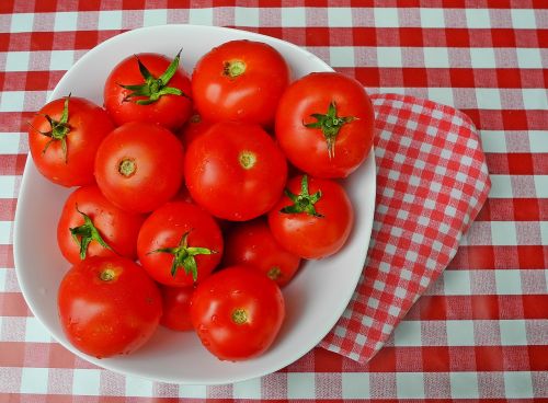 Pomidorai, Daržovės, Maistas, Raudona, Sveikas, Ekologiškos Daržovės, Be Cheminių Medžiagų, Patikrinta