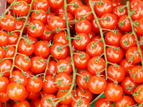 Pomidorai, Tomatenrispe, Daržovės, Raudona, Maistas, Vitaminai, Sveikas