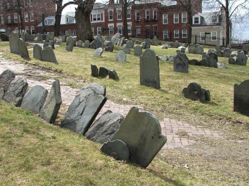 Kapinės, Bostonas, Kopenhagos Kalvystės Griovimo Vieta