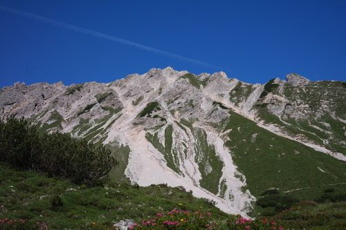 Baseinų Viršus, Kalnas, Viršūnių Susitikimas, Kirsti, Allgäu Alpės, Pieva
