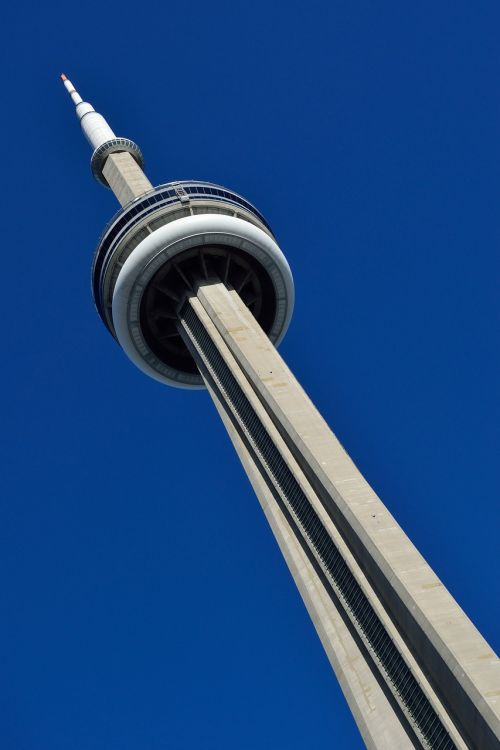 Toronto, Ontarijas, Kanada, Cn Bokštas, Bokštas, Kanados, Toronto Skyline