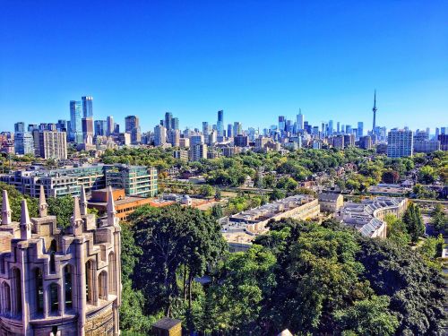 Toronto, Panorama, Miesto Panorama, Usa, Miestas