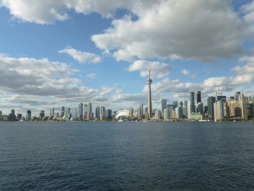 Toronto, Kelionė, Kanada, Miesto Panorama, Ontarijas, Dangoraižis, Panorama, Kelionės Tikslas