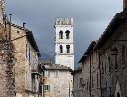 Torre,  Assisi,  Umbria,  Architektūra,  Be Honoraro Mokesčio