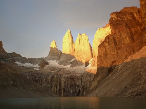 Torres Del Paine, Čile, Patagonia, Ledynas, Gamta, Kalnai, Kraštovaizdis, Chilean Patagonia, Torres, Skausmas, Ežerai