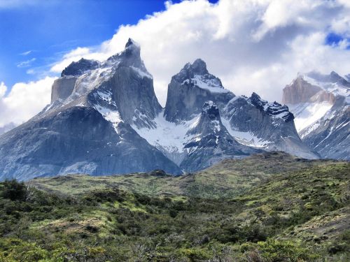 Torres Del Paine, Pietų Amerika, Kalnai, Patagonia, Čile, Andes, Dykuma, Smailės, Pasivaikščiojimas, Argentina, Pinnacles