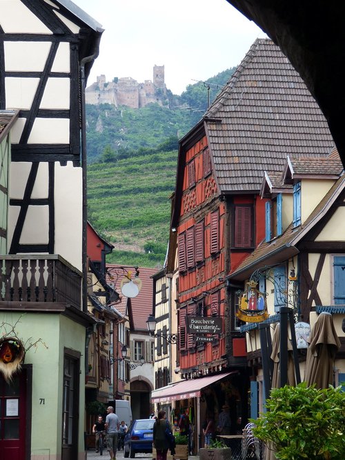 Turizmas,  Miestas,  Ribeauvillé,  Alsace,  Prancūzija,  Istorija,  Vynuogynas,  Vynuogė