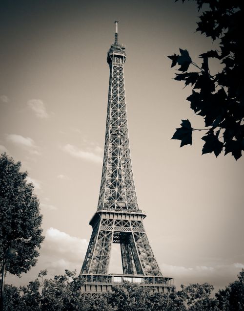 Bokštas, Architektūra, Orientyras, Aukščiausias, Dangus, Eifelio Bokštas, Paris