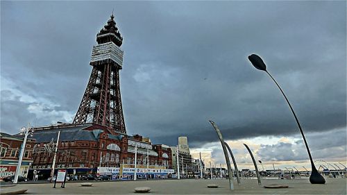 Blackpool,  Bokštas,  Lancashire,  Bokštas Blackpool