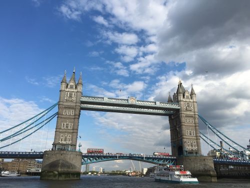 Bokšto Tiltas, Londonas, Anglija, Lankytinos Vietos, Paspauskite, Temzės Upė, Tiltas