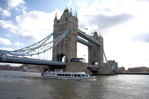 Bokšto Tiltas, Thames, Orientyras, Architektūra, Anglija, Londonas, Didžioji Britanija