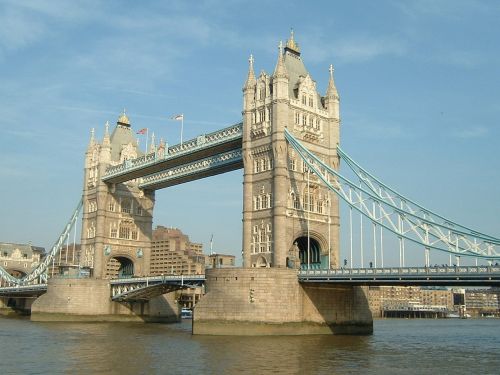 Bokšto Tiltas, Londonas, Turistinis, Anglija, Thames, Upė