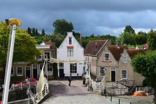 Miestas, Nyderlandai, Tiltas, Architektūra, Tradicinis