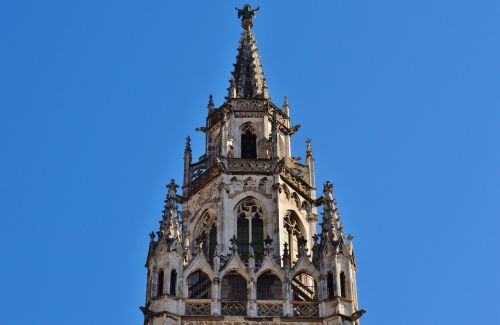 Miesto Rotušė, Munich, Spire, Marienplatz