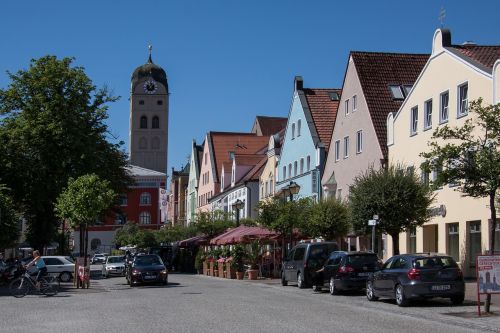 Miesto Namai, Erding, Altbayerisch, Kunigaikščio Miestas, Ilga Linija, Viršutinė Bavarija, Vokietija