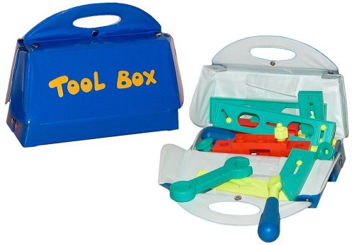 Žaislas, Plastmasinis, Plastiko Surinkimo Įrankis, Įrankiai Žaisti, Įrankių Dėžė