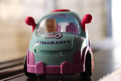 Žaislas, Automobilis, Vairuotojas, Trailblazer