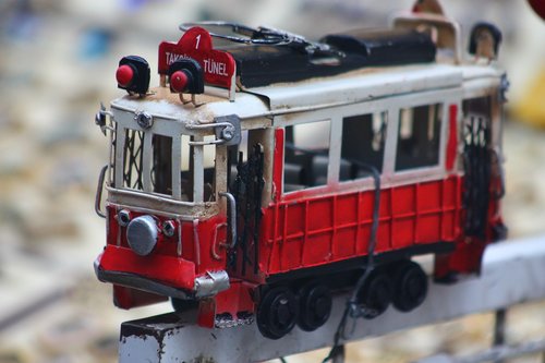Žaislas,  Raudona,  Tramvajų,  Traukinys,  Geležinkelių,  Beyoğlu,  Istiklal Gatvė
