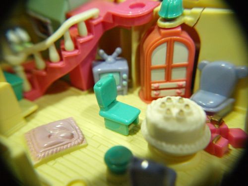 Žaislas, Miniatiūrinė, Lėlės Namas, Mažas, Namai, Mažai, Namas, Vaikystę, Plastmasinis, Mažas