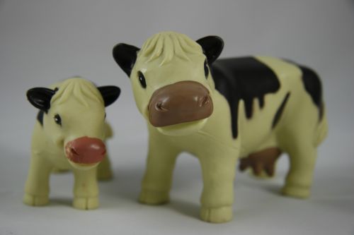 Žaislas,  Karvė,  Veršelis,  Ūkis,  Gyvūnas,  Žaislinis Karvės Veršelis Ūkio Gyvūnas