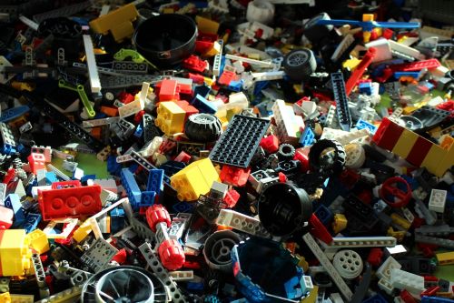 Žaislai, Blokai, Plyta, Plastmasinis, Lego