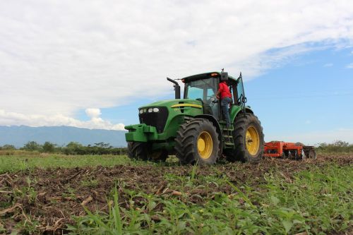 Traktorius, Žemdirbystė, Kolumbija, Laukas, Ūkis