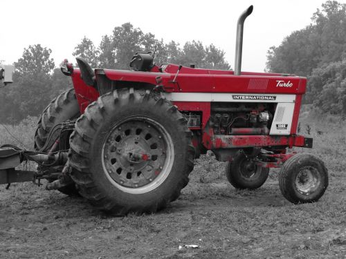Traktorius, Raudona, Ūkis, Ūkininkas