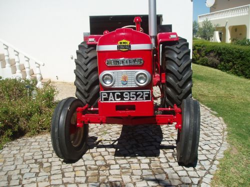 Traktorius,  Nuffield 465,  Žemdirbystė,  Portugal