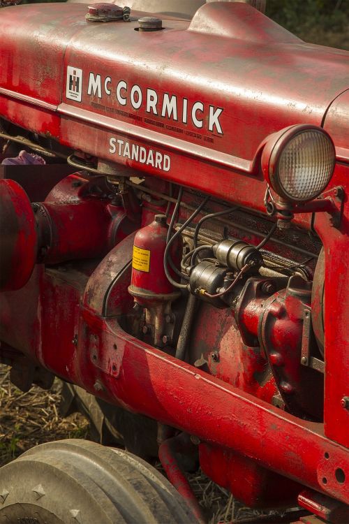 Traktorius, Vintage, Žemdirbystė, Retro, Ūkininkavimas, Įranga, Žemės Ūkio, Mašina, Mašinos