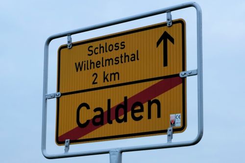 Kelio Zenklas, Įėjimas, Išeiti, Calden, Wilhelmsthal