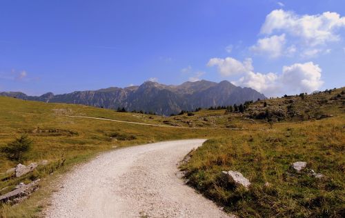 Takas, Kelias, Kalnas, Lessinia, Veneto, Italy