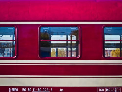 Traukinys, Geležinkelis, Geležinkeliai, Geležinkelių Transportas, Zugfahrt, Vagonas
