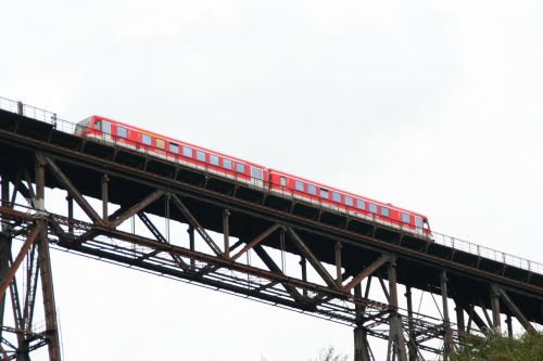 Traukinys, Solihull, Remscheid, Müngsten, Geležinkelio Tiltas