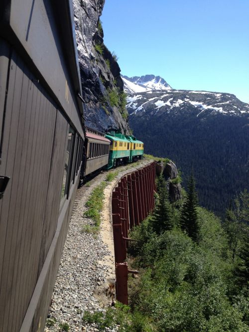 Traukinys,  Alaska,  Geležinkelis,  Takelius,  Kalnas,  Traukinys