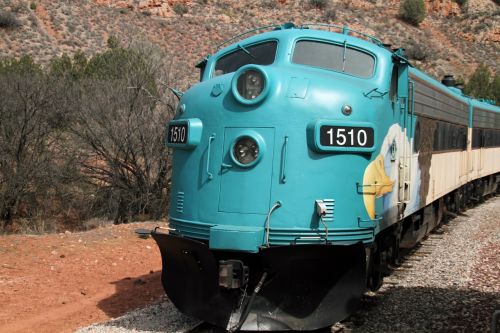 Traukinys, Geležinkelis, Verde Canyon, Nuotykis, Dienos Kelionė, Sedona, Arizona