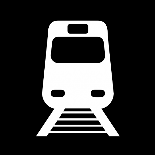 Traukinys, Transportas, Piktograma, Kelionė, Geležinkelis, Piktograma, Įspėjamasis Ženklas, Nemokama Vektorinė Grafika