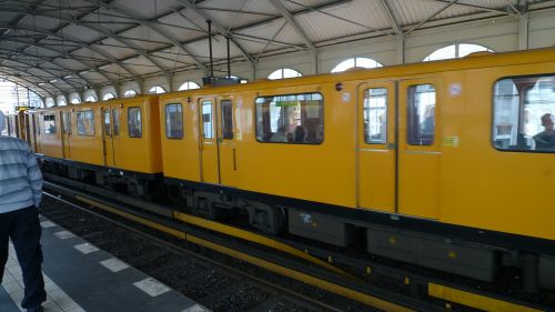 Traukinys, Metro, Geležinkelis, Berlynas, Vokietija