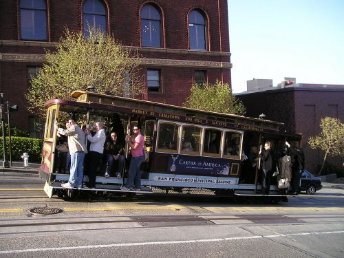 Tramvajus, San Franciskas, Francisco, Kalifornija, Usa