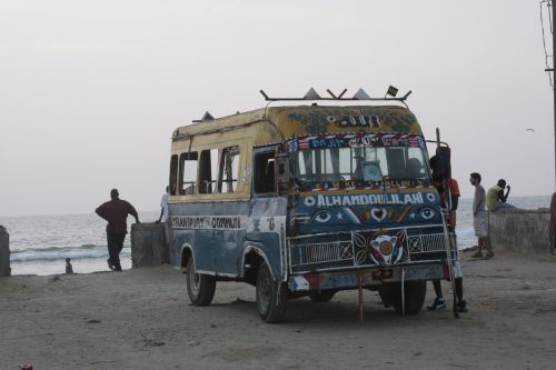 Transportas, Autobusas, Atsisakymas, Senegalas, Transporto Priemonė, Senas
