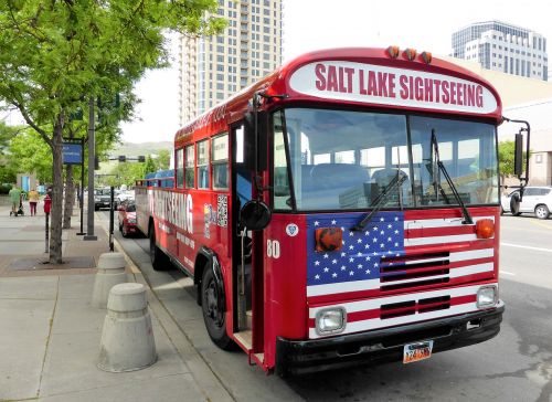 Transportas, Turizmas, Autobusas, Salt Lake Miestas, Šventė