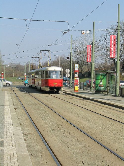 Transportas, Tramvajus, Prague, Čekijos Respublika, Praha