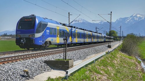 Transporto Sistema,  Traukinys,  Geležinkelio,  Geležinkelio Linija,  Kelionė,  Horizontali,  Dangus