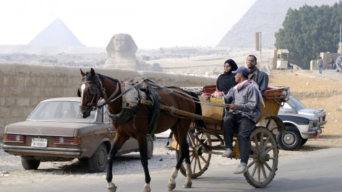 Kelionė, Egiptas, Piramidė, Sfinksas, Istorija Ir Modernumas
