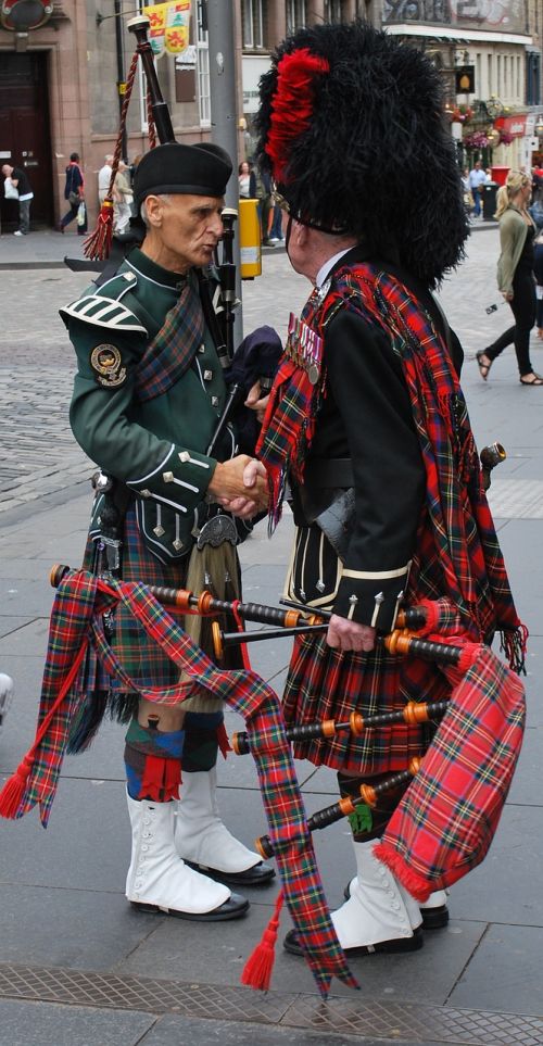 Kelionė, Škotija, Dulkes, Dulkes, Muzikinis Instrumentas, Gatvės Muzikantai, Highlander