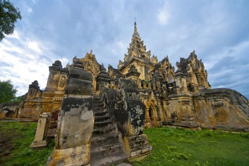 Kelionė, Mianmaras, Burma, Asija, Šventykla