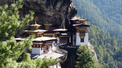 Kelionė,  Architektūra,  Butanas,  Tigro Lizdas,  Šventykla,  Pagoda,  Be Honoraro Mokesčio